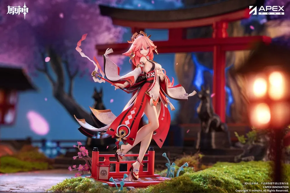 Genshin Impact PVC Statue 1/7 Yae Miko Astute Amusement Ver. 28 cm